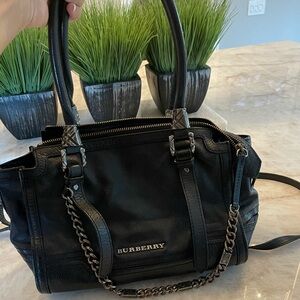 Black BURBERRY cross body / shoulder bag